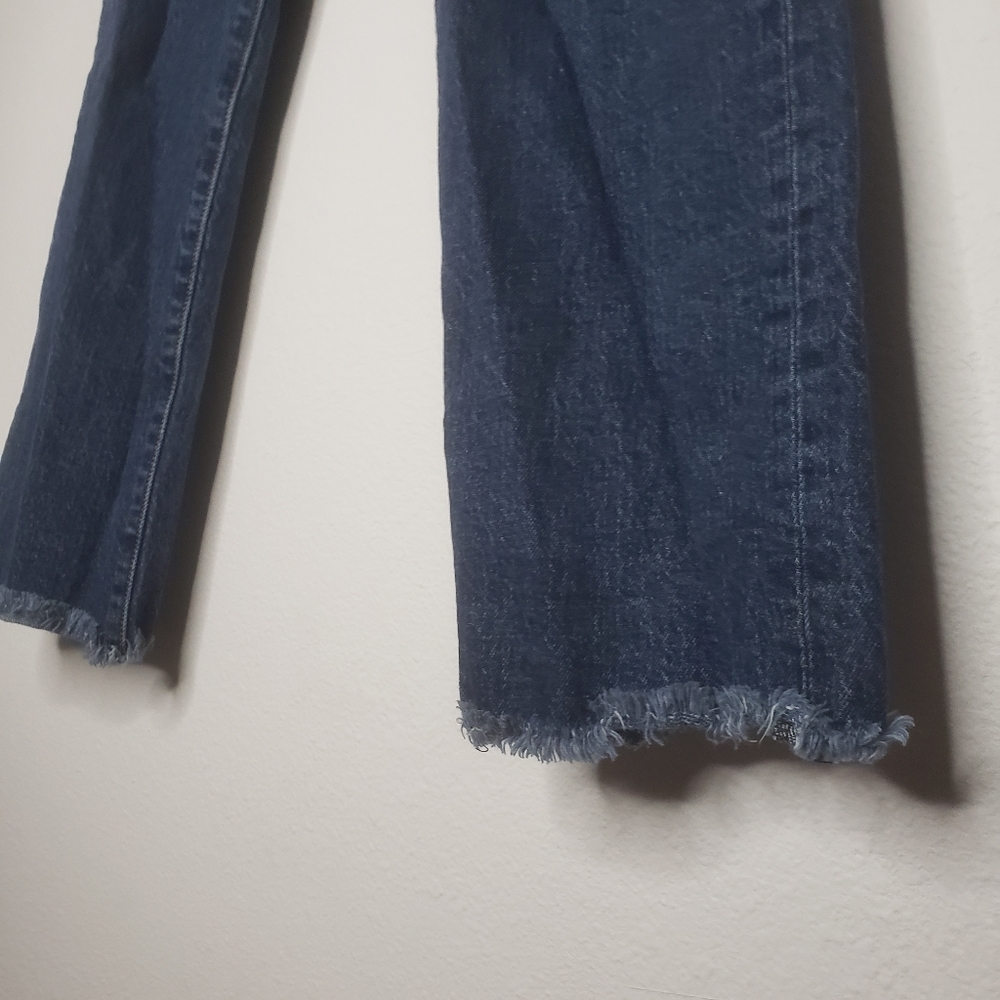 Levi's Wedgie Fit Straight Leg Medium Blue Jeans - Picture 7 of 10